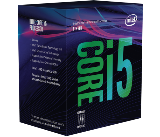 INTEL CPU INTEL Core i5-8400 BOX 2.80GHz, LGA1151 BX80684I58400 - 383500 - zdjęcie